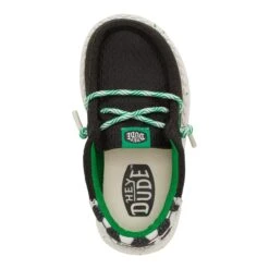 Wally Funk Toddler Sports - Black -Hey Dude Store 43689 001 WALLYFUNKTSPORTS BLACK TOP