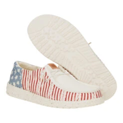 Wendy Funk Americana Stars - American Flag -Hey Dude Store 43693 9CW WENDYFUNKAMERICANASTARS AMERICANFLAG PAIR BOTTOM conversion1
