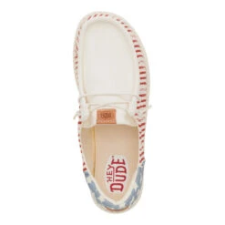 Wendy Funk Americana Stars - American Flag -Hey Dude Store 43693 9CW WENDYFUNKAMERICANASTARS AMERICANFLAG TOP conversion1