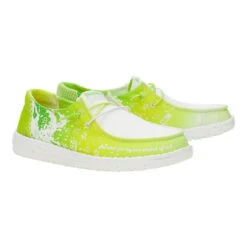 Wendy Margaritaville 2 - White/Lime -Hey Dude Store 43724 13F WENDYMARGARITAVILLE2 WHITELIME PAIR