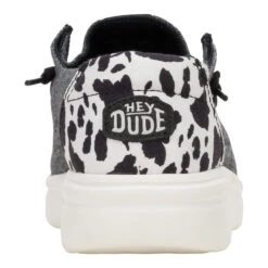 Wendy Rise Animal - Black/Multi -Hey Dude Store 43780 0C4 WENDYRISEANIMAL BLACK MULTI BACK conversion1