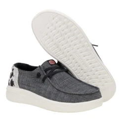 Wendy Rise Animal - Black/Multi -Hey Dude Store 43780 0C4 WENDYRISEANIMAL BLACK MULTI PAIR BOTTOM conversion1