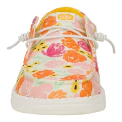 Wendy Watercolor Florals - Multi/Petal Pink -Hey Dude Store 43989 78W WENDYWATERCOLORFLORALS PETALPINK MULTI FRONT conversion1