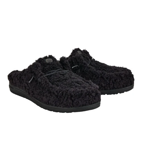 Wendy Slipper - Cozy Black/Black 6 Wendy Slipper - Cozy Black/Black - Image 4