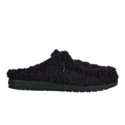 Wendy Slipper - Cozy Black/Black 21 Wendy Slipper - Cozy Black/Black -Hey Dude Store 44170 060 WENDY SLIPPER BLACK BLACK RIGHT SIDE conversion1