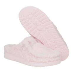 Wendy Slipper - Cozy Light Pink -Hey Dude Store 44170 6JN WENDYSLIPPER LIGHTPINK PAIR BOTTOM