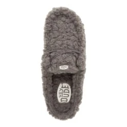 Wally Slipper - Cozy Granite Grey -Hey Dude Store 44171 1HF WALLYSLIPPER GRANITEGREY TOP