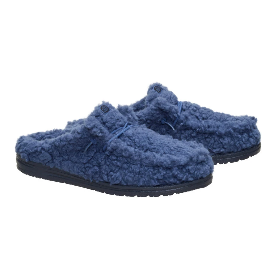 Wally Slipper - Navy 5 Wally Slipper - Navy - Image 3