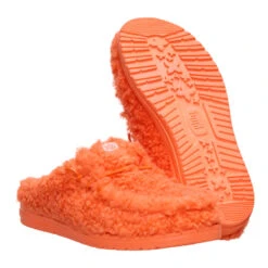 Wally Slipper - Electric Orange -Hey Dude Store 44171 84Y WALLYSLIPPER ELECTRICORANGE PAIR BOTTOM conversion1