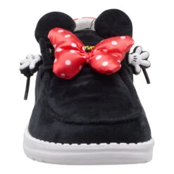 Disney Minnie Mouse Wendy - Minnie Black/Red -Hey Dude Store 44179 063 WENDYFUNKMINNIEMOUSE BLACKRED FRONT