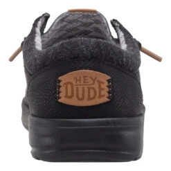 Paul Youth Classic - Black/Black 14 Paul Youth Classic - Black/Black -Hey Dude Store 44180 060 PAULYCLASSIC BLACKBLACK BACK conversion1
