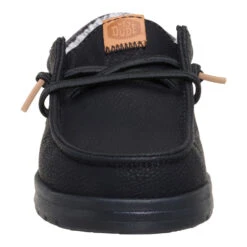 Paul Toddler Classic - Black/Black -Hey Dude Store 44181 060 PAULTCLASSIC BLACKBLACK FRONT conversion1