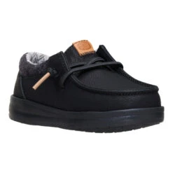 Paul Toddler Classic - Black/Black -Hey Dude Store 44181 060 PAULTCLASSIC BLACKBLACK RIGHT SIDE conversion1