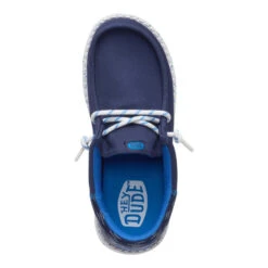 Wally Funk Youth Jersey Jacquard - Peacoat Blue/Multi -Hey Dude Store 44184 4WX WALLYFUNKYJERSEYJACQUARD PEACOATBLUEMULTI TOP conversion1