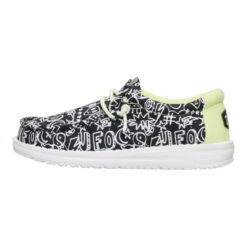 Wally Youth Space Glow - Black/White