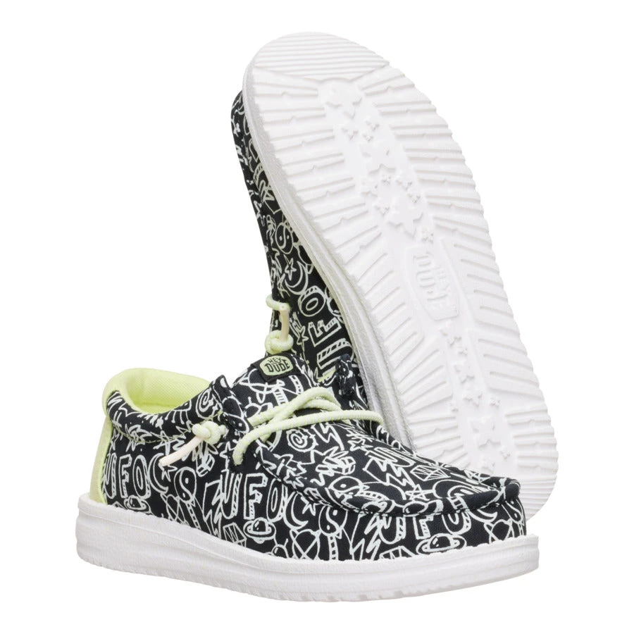 Wally Youth Space Glow - Black/White 5 Wally Youth Space Glow - Black/White - Image 3