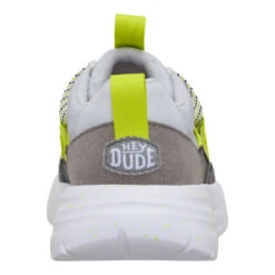 Sirocco Trek Youth Sport - Light Grey -Hey Dude Store 44199 007 SIROCCOTREKYSPORT LIGHTGREY BACK conversion1