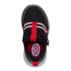 Sirocco Trek AC Toddler Sport - Black -Hey Dude Store 44200 001 SIROCCOTREKACTSPRT BLACK TOP conversion1