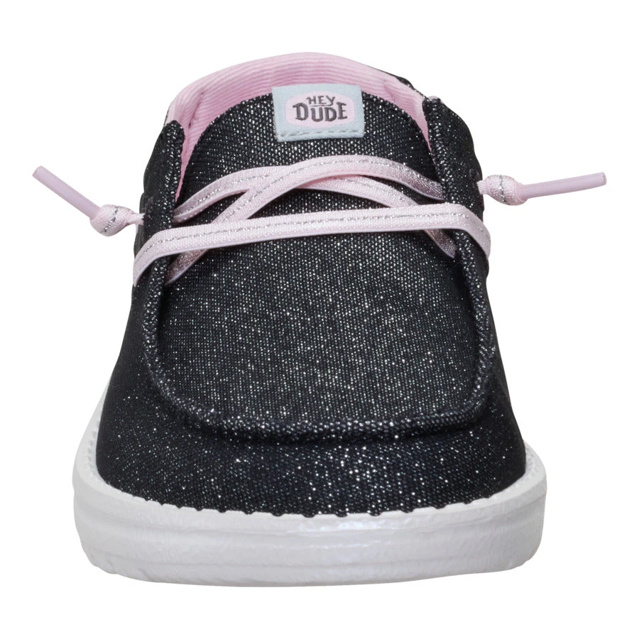 Wendy Youth Shimmer Flower - Charcoal 6 Wendy Youth Shimmer Flower - Charcoal - Image 4