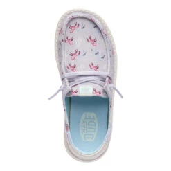 Wendy Youth Unicorn Sparkle - Lilac -Hey Dude Store 44214 535 WENDYYUNICORNSPARKLE LILAC TOP conversion1