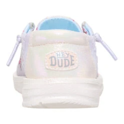 Wendy Toddler Unicorn Sparkle - Lilac -Hey Dude Store 44215 535 WENDYTUNICORNSPARKLE LILAC BACK conversion1