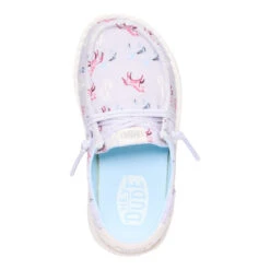 Wendy Toddler Unicorn Sparkle - Lilac -Hey Dude Store 44215 535 WENDYTUNICORNSPARKLE LILAC TOP conversion1