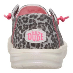 Wendy Youth Luxe Leo - Natural/Black -Hey Dude Store 44226 10G WENDYYLUXELEO NATURALBLACK BACK conversion1