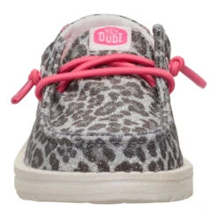 Wendy Toddler Luxe Leo - Natural/Black 13 Wendy Toddler Luxe Leo - Natural/Black -Hey Dude Store 44227 10G WENDYTLUXELEO NATURALBLACK FRONT conversion1