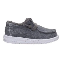 Wendy Toddler Wool Cozy - Charcoal -Hey Dude Store 44228 025 WENDYTWOOLCOZY CHARCOAL RIGHT SIDE conversion1