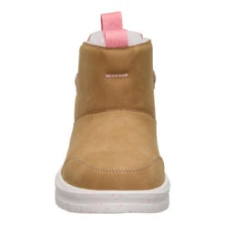 Camden Bow Boot Youth Cozy - Chestnut 13 Camden Bow Boot Youth Cozy - Chestnut -Hey Dude Store 44232 211 CAMDENBOWBOOTYCOZY CHESTNUT FRONT conversion1