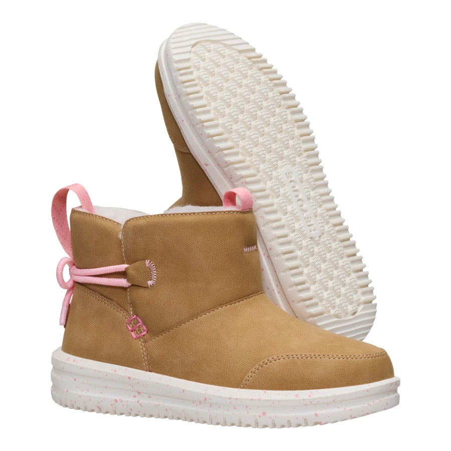 Camden Bow Boot Youth Cozy - Chestnut 5 Camden Bow Boot Youth Cozy - Chestnut - Image 3