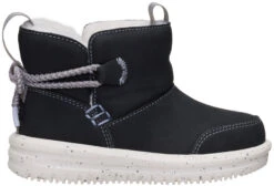 Camden Bow Boot Toddler Cozy - Black -Hey Dude Store 44233 001 ALT100 conversion1