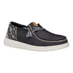 Wendy Funk Embroidered Floral - Black -Hey Dude Store 44237 001 WENDYFUNKEMBROIDEREDFLORAL BLACK RIGHT SIDE conversion1