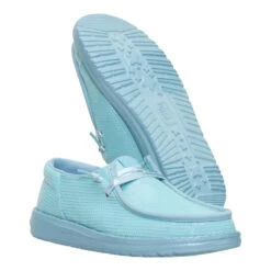 Wendy Funk Mono Sequin - Tourmaline Blue -Hey Dude Store 44241 4YJ WENDYFUNKMONOSEQUIN TOURMALINEBLUE PAIR BOTTOM conversion1