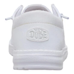 Wendy Funk Mesh Shoelry - White -Hey Dude Store 44242 100 WENDYFUNKMESHSHOELRY WHITE BACK conversion1