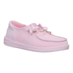 Wendy Funk Mesh Shoelry - Light Pink -Hey Dude Store 44242 6JN WENDYFUNKMESHSHOELRY LIGHTPINK RIGHT SIDE conversion1