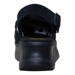 Delray Clog Suede - Black 18 Delray Clog Suede - Black -Hey Dude Store 44259 001 DELRAYCLOGSUEDE BLACK BACK conversion1