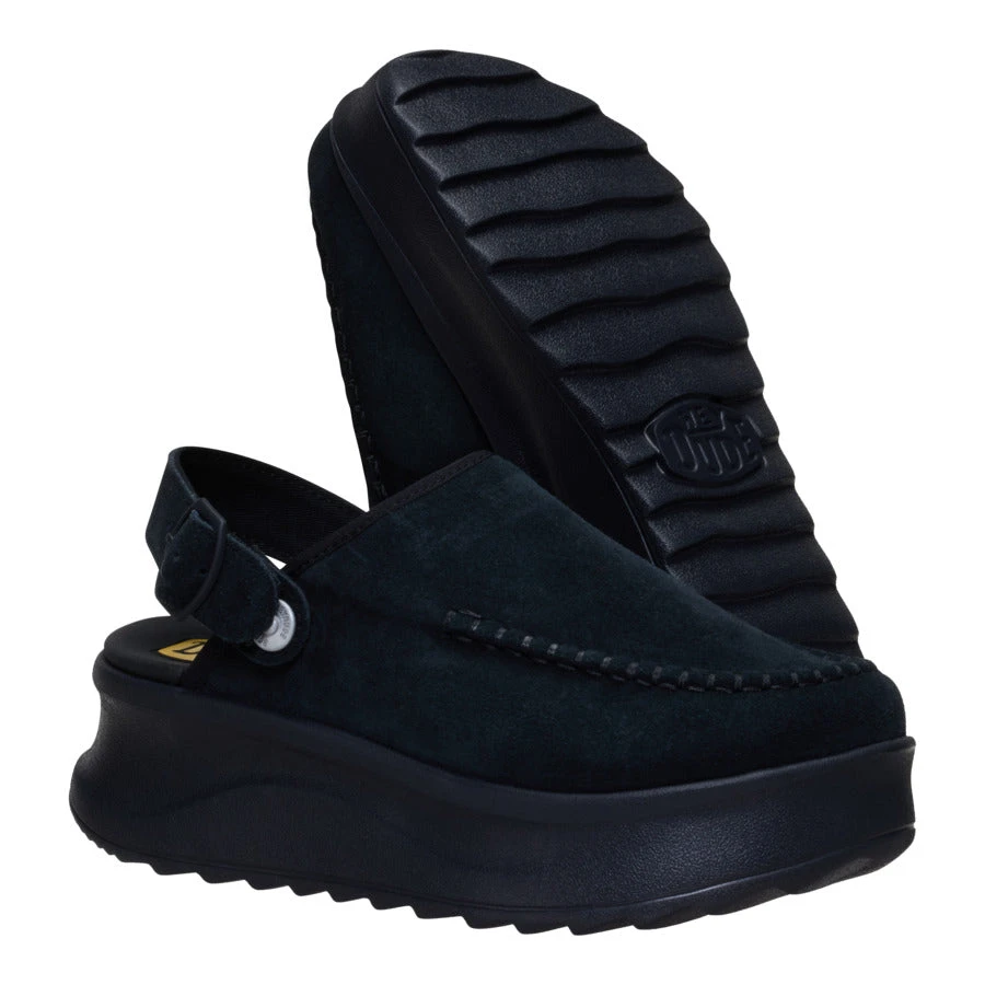 Delray Clog Suede - Black 6 Delray Clog Suede - Black - Image 4