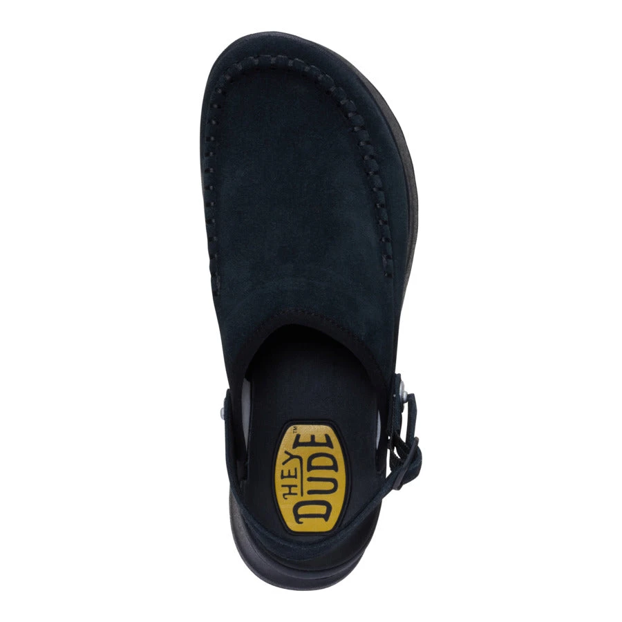 Delray Clog Suede - Black 10 Delray Clog Suede - Black - Image 8