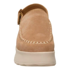Delray Clog Suede - Tan -Hey Dude Store 44259 265 DELRAYCLOGSUEDE TAN FRONT conversion1