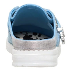 Wendy Slip Buckle Denim - Blue/Multi -Hey Dude Store 44264 4XC WENDYSLIPBUCKLEDENIM BLUEDENIM BACK conversion1