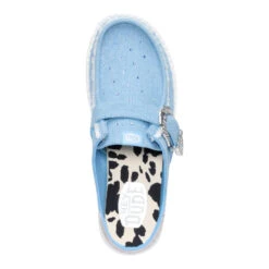 Wendy Slip Buckle Denim - Blue/Multi -Hey Dude Store 44264 4XC WENDYSLIPBUCKLEDENIM BLUEDENIM TOP conversion1