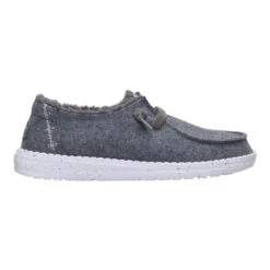 Wendy Wool Cozy - Charcoal -Hey Dude Store 44272 025 WENDYWOOLCOZY CHARCOAL RIGHT SIDE conversion1