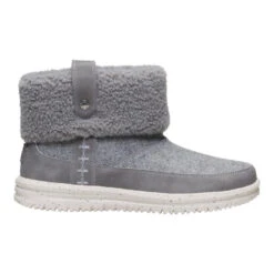 Camden Cuff Wool Cozy - Grey 17 Camden Cuff Wool Cozy - Grey -Hey Dude Store 44273 030 CAMDENCUFFWOOLCOZY GREY RIGHT LATERAL conversion1