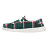 Wendy Confetti Plaid Cozy - Red/Green/Multi -Hey Dude Store 44274 7AD WENDYCONFETTIPLAIDCOZY REDGREENMULTI LEFT SIDE conversion1