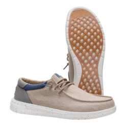 Paul Washed - Doeskin Tan/Multi 11 Paul Washed - Doeskin Tan/Multi -Hey Dude Store 44290 0PR PAULWASHED DOESKINTANMULTI PAIR BOTTOM conversion1