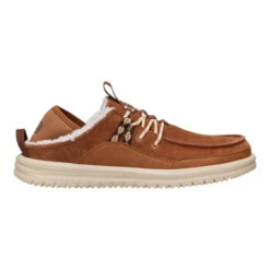 Bradley Blipper Suede - Argan Brown/Multi -Hey Dude Store 44304 2JY BRADLEYBLIPPERSUEDE ARGANBROWNMULTI RIGHT LATERAL conversion1