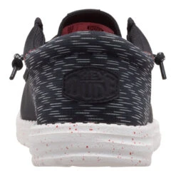 Wally Funk Jersey Jacquard - Black/Multi -Hey Dude Store 44316 0C4 WALLYFUNKJERSEYJACQUARD BLACKMULTI BACK conversion1