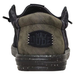 Wally Western - Black/Multi 14 Wally Western - Black/Multi -Hey Dude Store 44324 0C4 WALLYWESTERN BLACKMULTI BACK conversion1