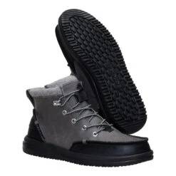 Bradley Classic Tumbled - Granite Grey/Multi -Hey Dude Store 44327 1VT BRADLEYCLASSICTUMBLED GRANITEGREYMULTI PAIR BOTTOM conversion1